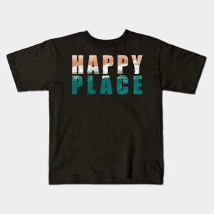 Happy Place Beach lover Kids T-Shirt